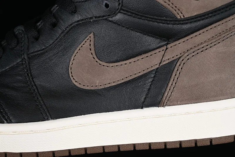 All categories Air Jordan Jordan series basketball shoes Air Jordan 1 High Pure original Air Jordan 1 High OG "Black Cement" AJ1 Joe 1 Mocha black toe DZ5485-020